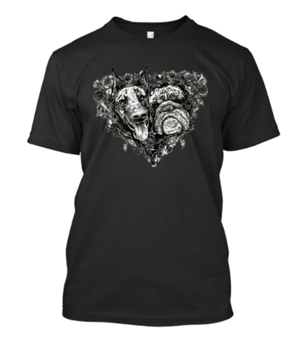 Hounds Of Love Dog Heart T-Shirt