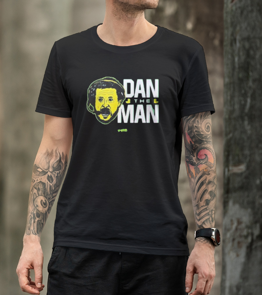 Dan The Man Coach Face With Headset T-Shirt