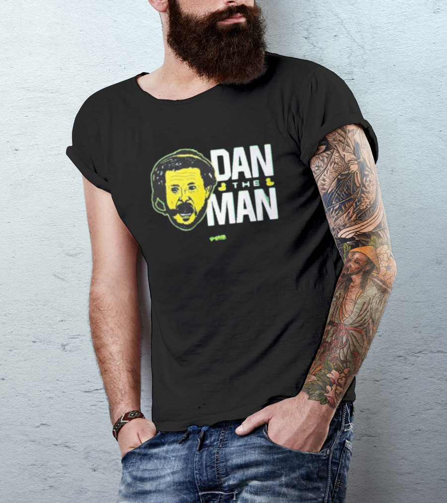 Dan The Man Coach Face With Headset T-Shirt