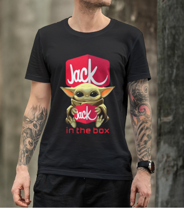 Baby Yoda Embrace Jack In The Box T-Shirt