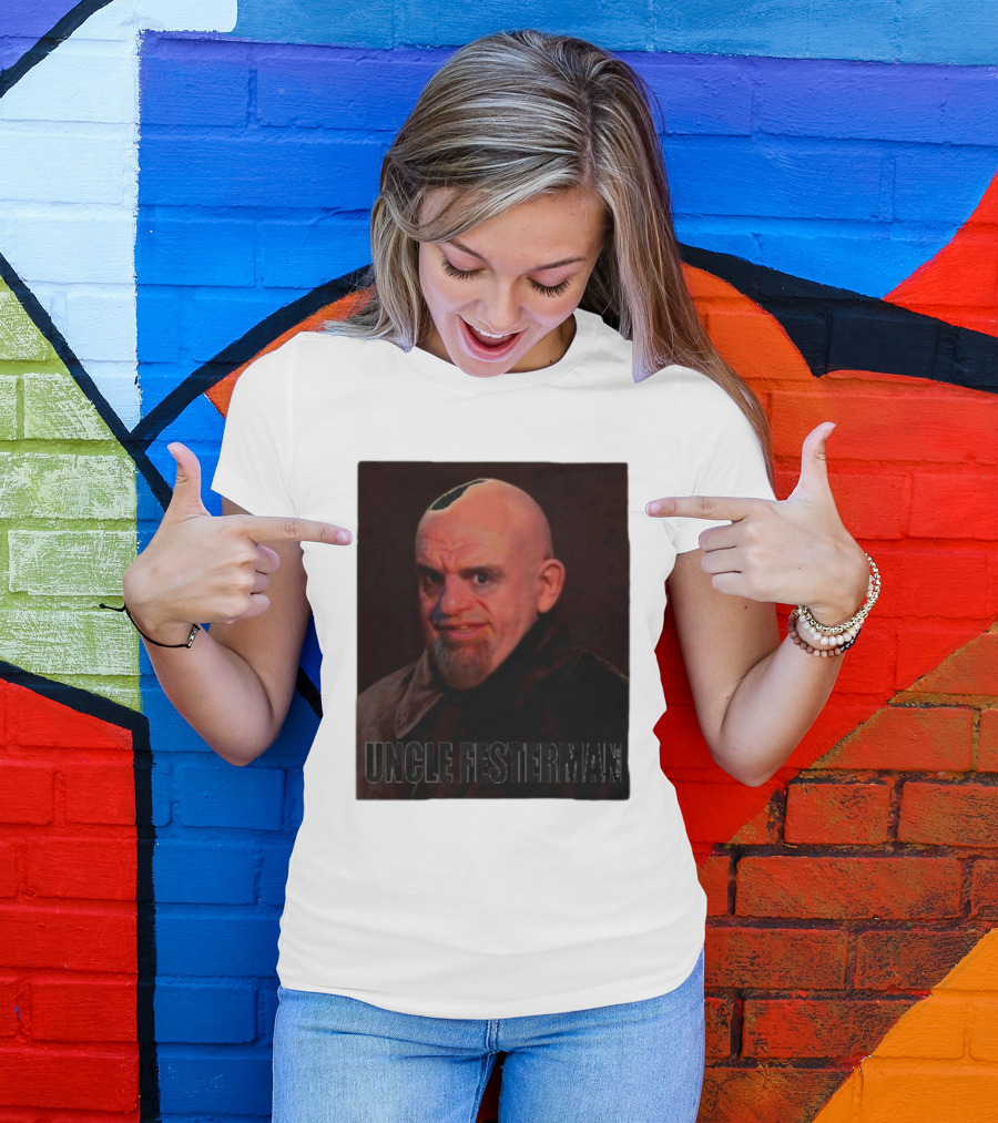 Uncle Festerman Addams Family T-Shirt
