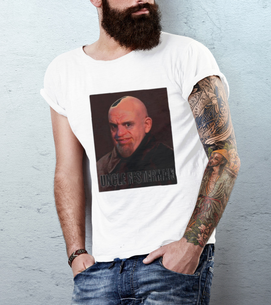 Uncle Festerman Addams Family T-Shirt