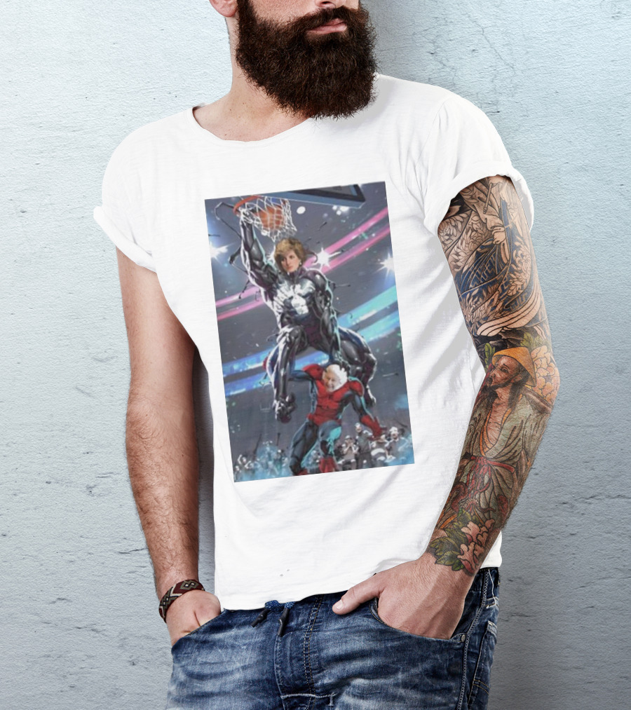 Princess Diana Venom Dunking On Spider-Man T-Shirt