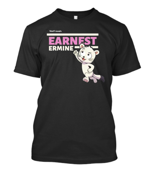 VeeFriends Earnest Ermine Character Comfort T-Shirt