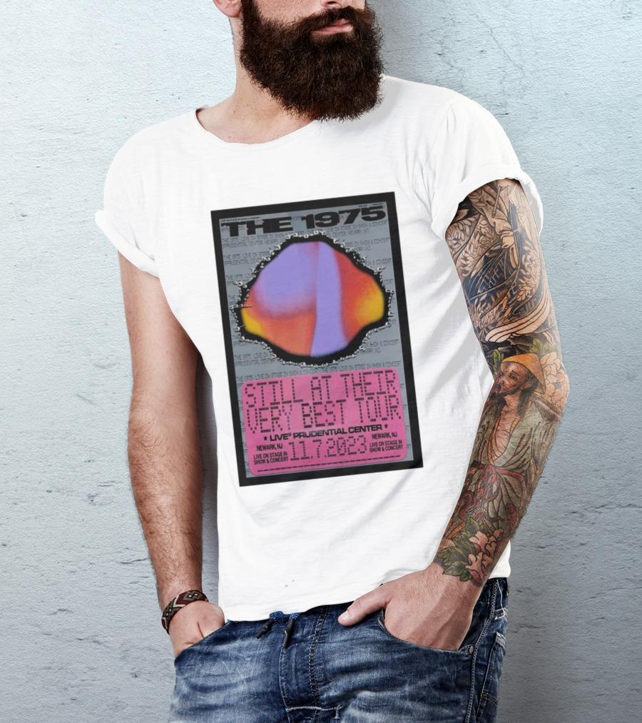 The 1975 Still At Their Very Best Tour Live Prudential Center Newark NJ 11.7.2023 T-Shirt