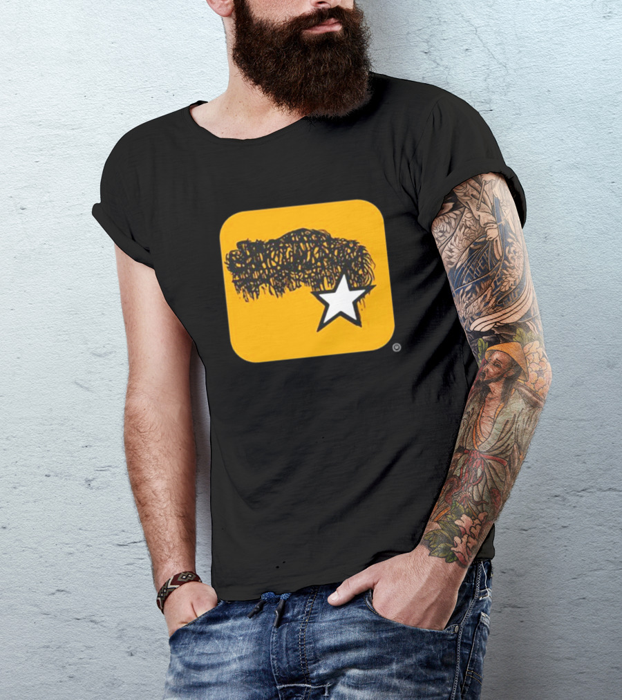 Boggstar Scribble Hair Star T-Shirt