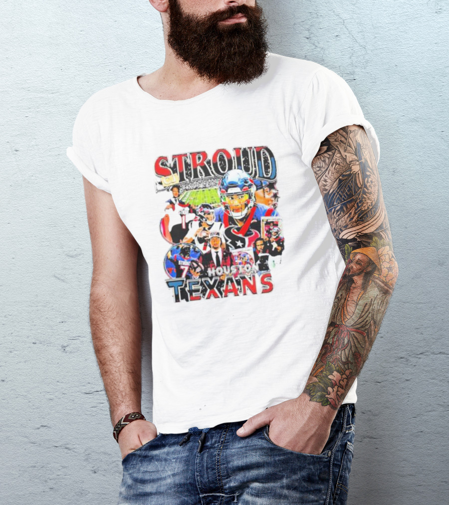Stroud CJ Houston Texans Champions Images T-Shirt