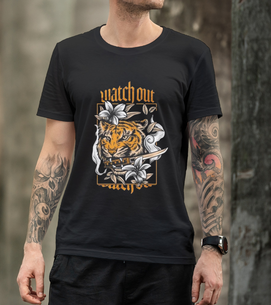 Watch Out Sidhu Moose Wala Tiger Sword Out 12-11-2023 T-Shirt