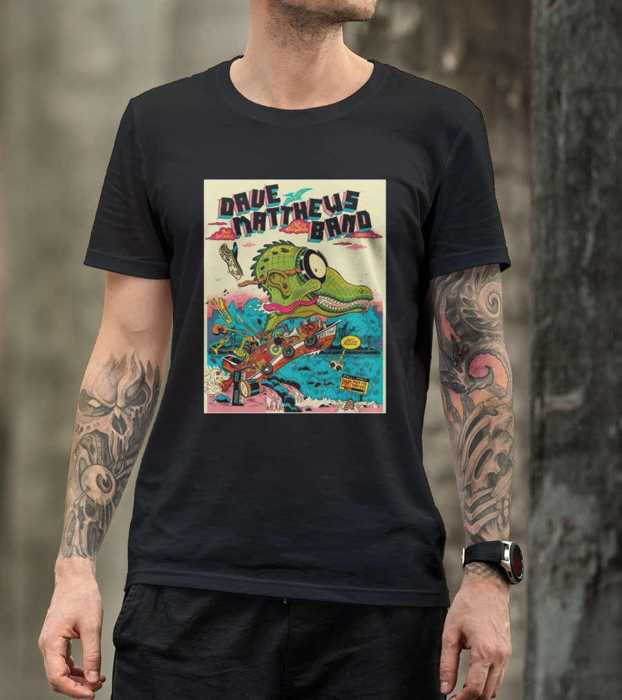 Dave Matthews Band Nov 8 Neenah Wisconsin Tour T-Shirt