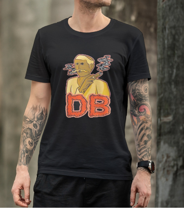 DB Character With Cigarette And Smoke T-Shirt