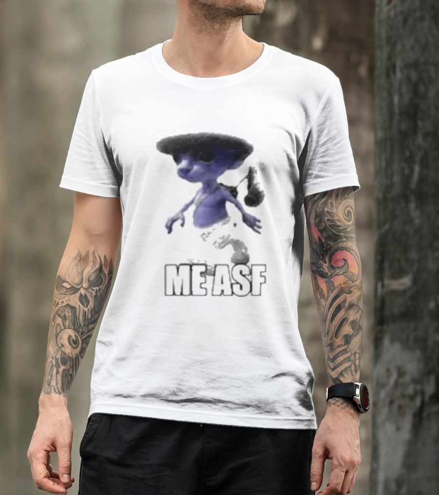 Cat Smurf Me Asf T-Shirt