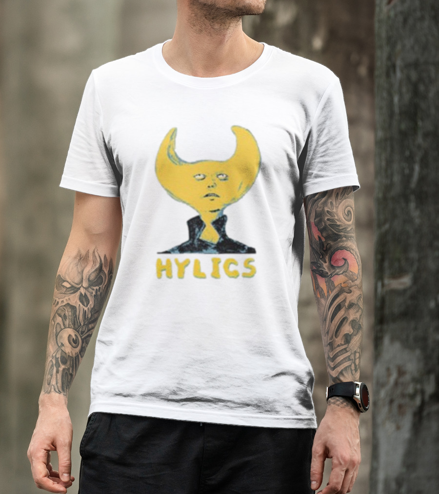 HYLICS Wayne Character Graphic Yellow Head T-Shirt
