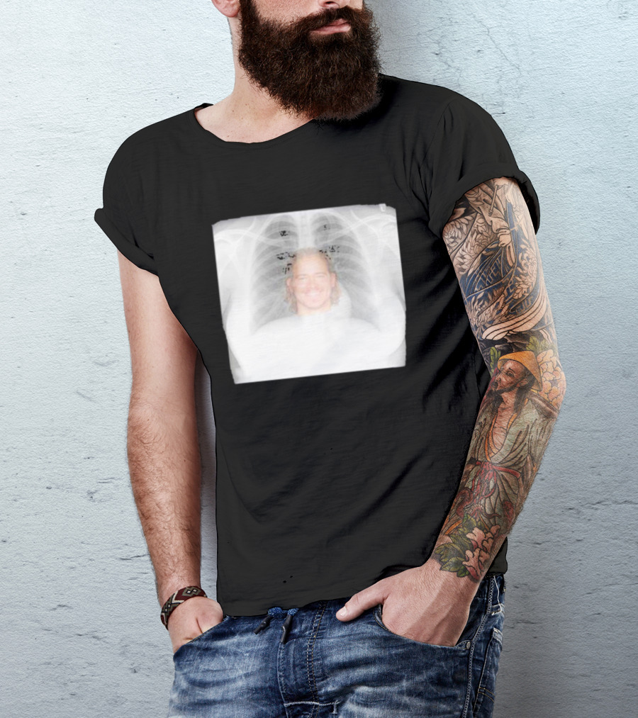 Zach Wilson Dawg In Him X-Ray Face Image T-Shirt