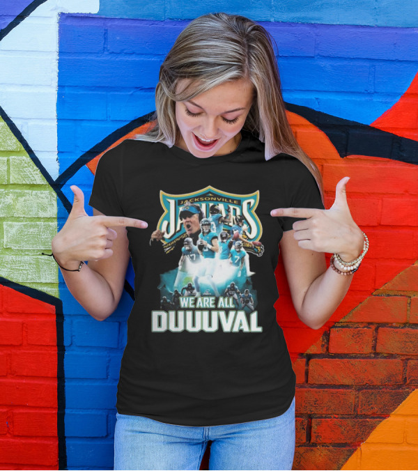 Jacksonville Jaguars Players We Are All Duuuval Victory T-Shirt
