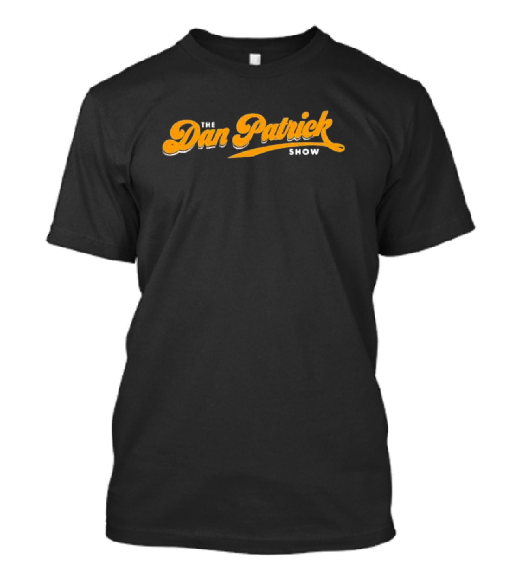 The Dan Patrick Show Logo Yellow Script T-Shirt