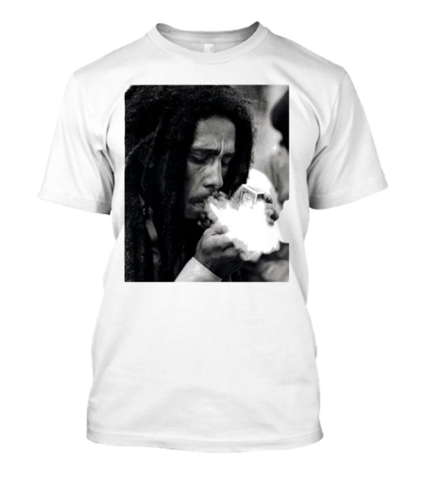 Rui Bob Marley Smoking Image T-Shirt