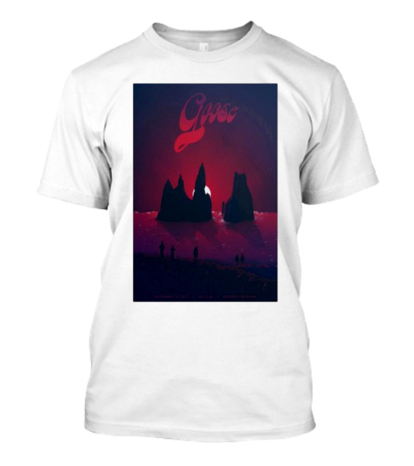 Goose Concert November 13 Ancienne Belgique Brussels Event T-Shirt