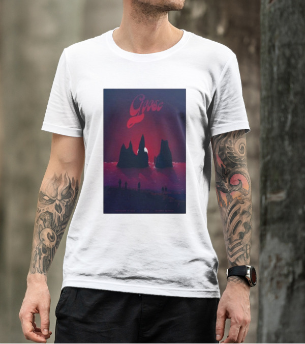 Goose Concert November 13 Ancienne Belgique Brussels Event T-Shirt