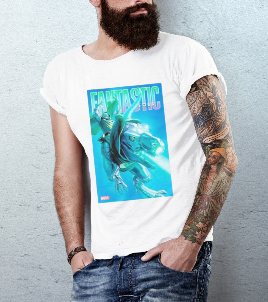 Fantastic Four Marvel Dinosaur T-Shirt