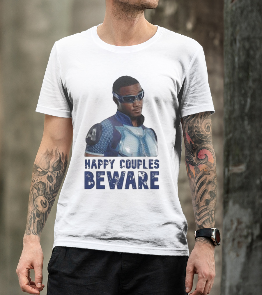 Happy Couples Beware Captain Secret Identity T-Shirt