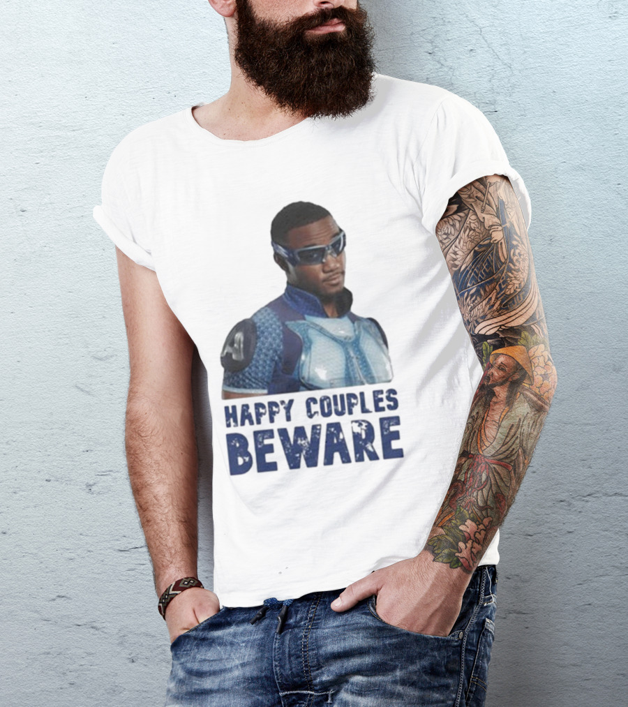 Happy Couples Beware Captain Secret Identity T-Shirt
