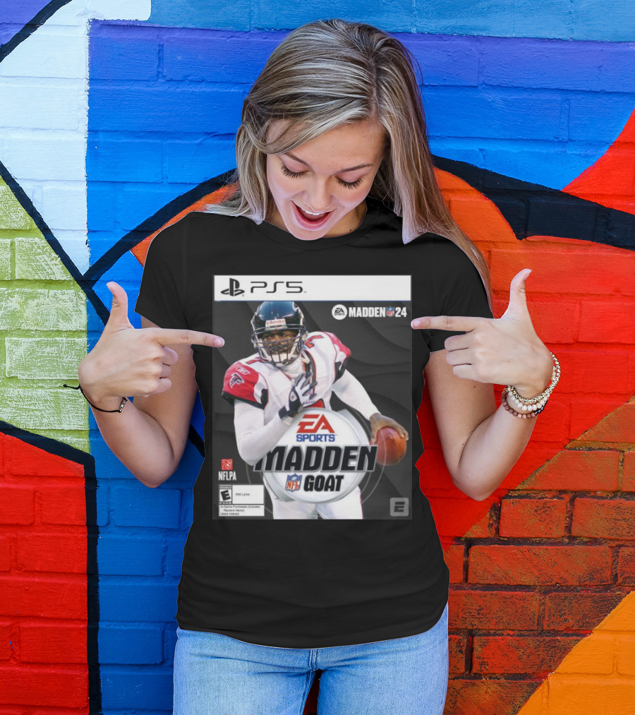 PS5 EA Sports Madden 24 NFLPA Michael Vick Madden GOAT NFL T-Shirt