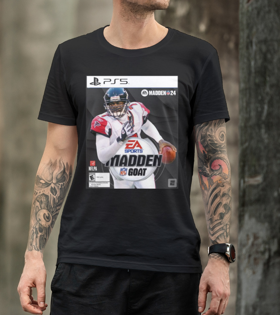 PS5 EA Sports Madden 24 NFLPA Michael Vick Madden GOAT NFL T-Shirt