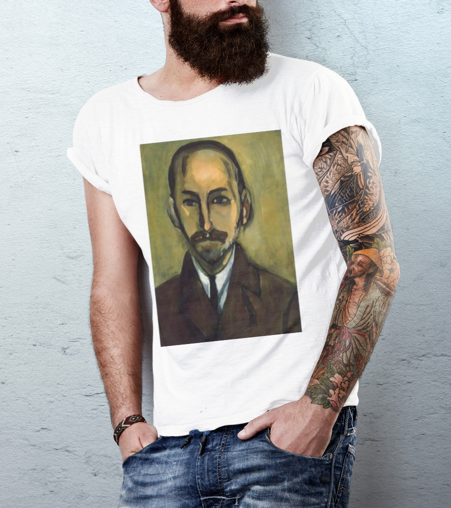 Henri Matisse Expressionist Portrait Style Painting T-Shirt
