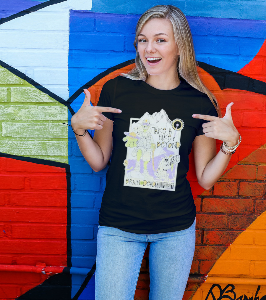 Take A Hike Beyond Brain Dead Equipment T-Shirt