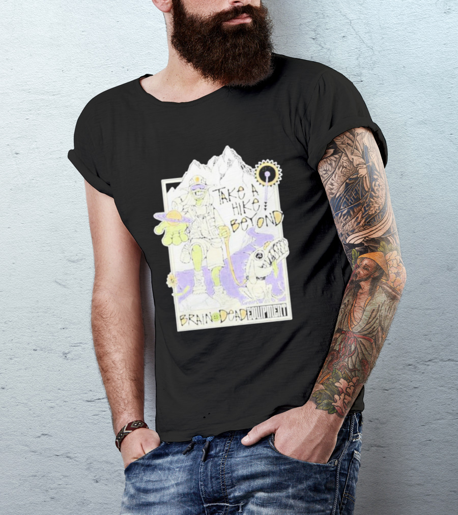 Take A Hike Beyond Brain Dead Equipment T-Shirt