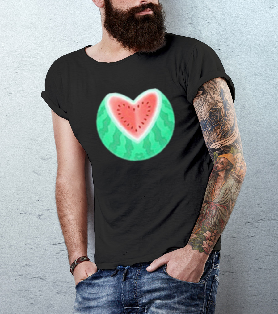 The Yetee Watermelon Heart T-Shirt