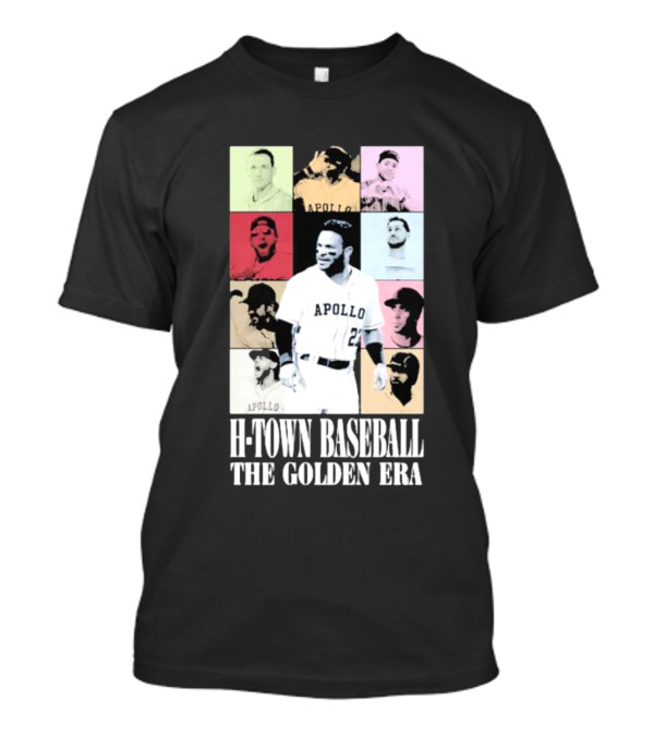H-Town Baseball Apollo The Golden Era T-Shirt