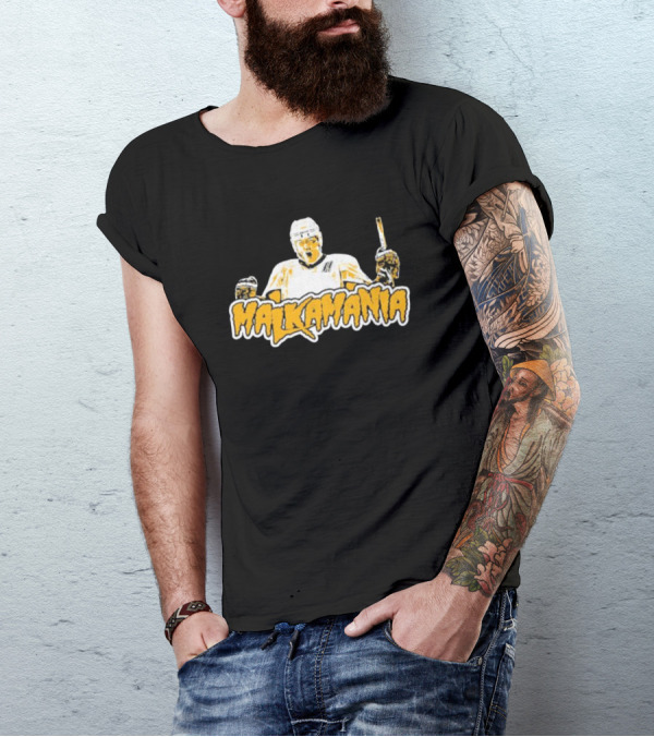 Pittsburgh Penguins Malkamania Hockey Enthusiast T-Shirt