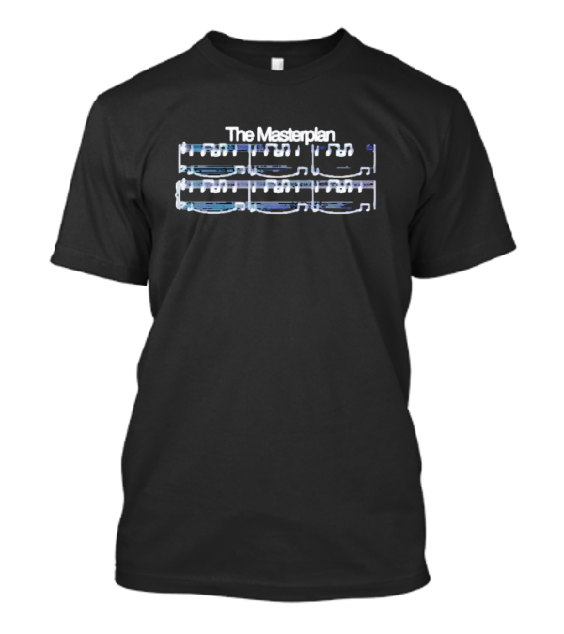 The Masterplan Sheet Music Notes T-Shirt