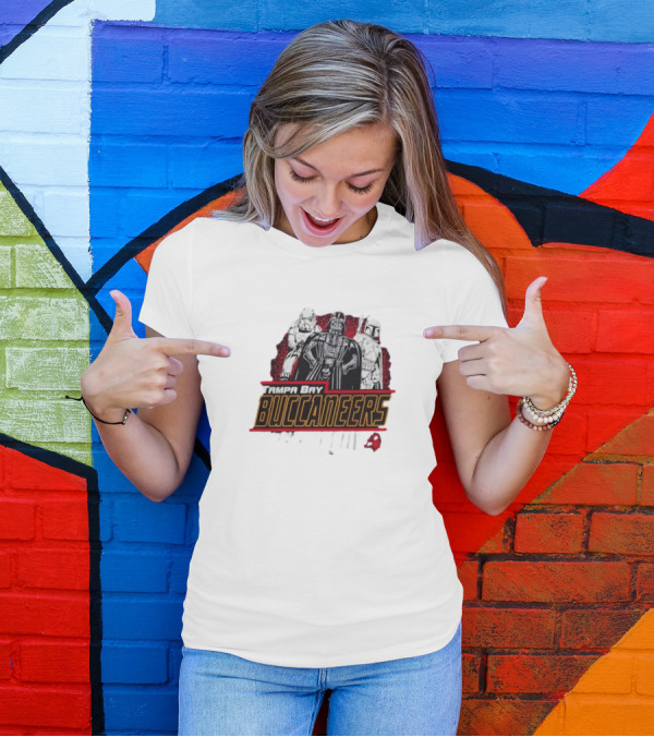 Tampa Bay Buccaneers Star Wars Crossover Junk Food T-Shirt