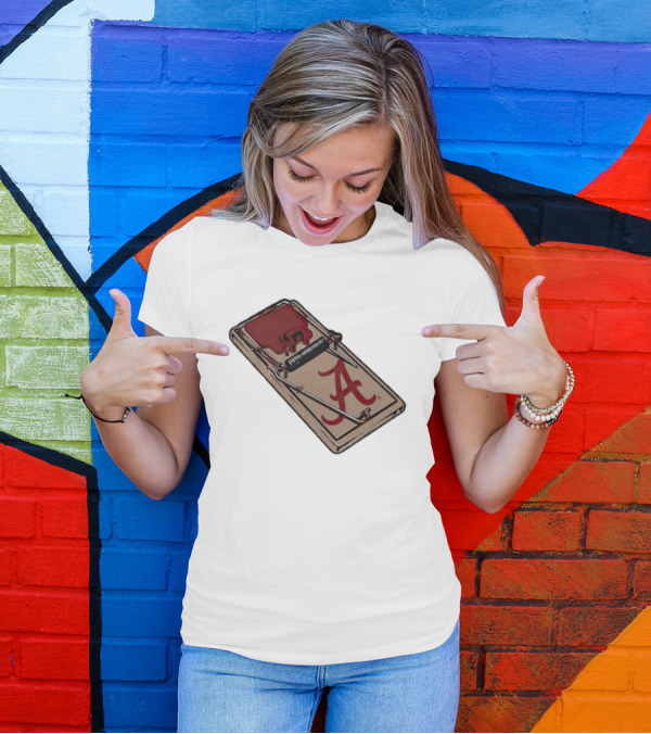 Alabama Football Crimson Trap A T-Shirt