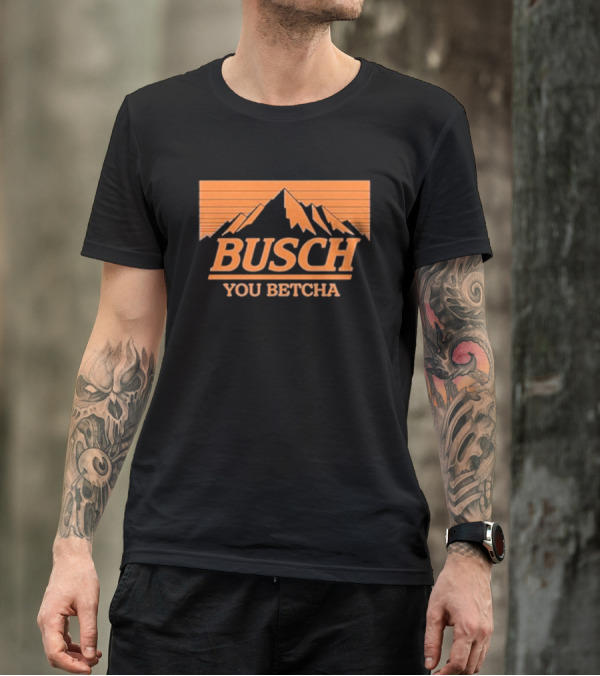 Busch You Betcha Vintage Mountain T-Shirt