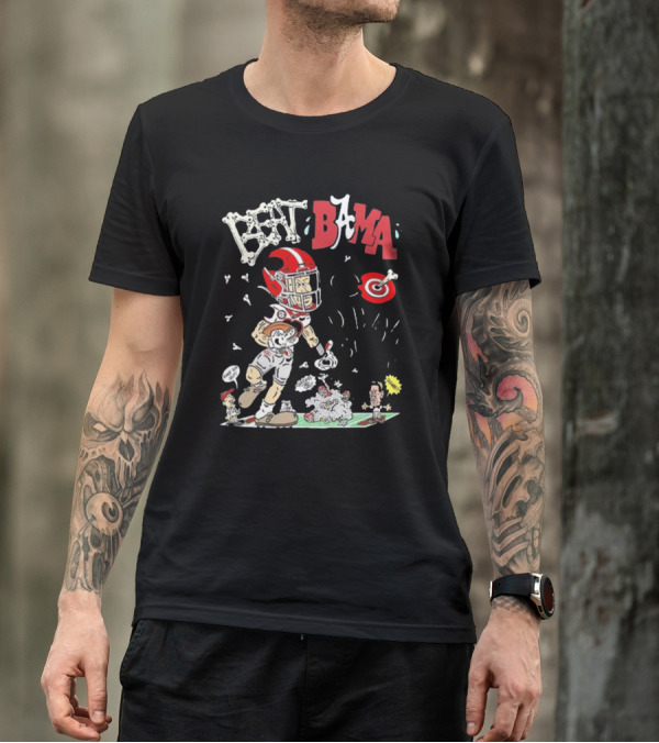Georgia Bulldogs Football Beat Bama Go Dawgz Sic Target Touchdown Victory T-Shirt