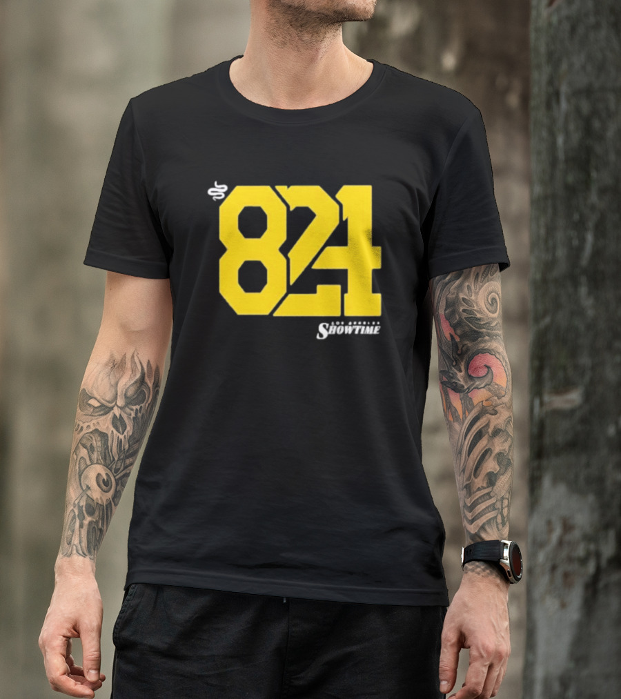 824 Los Angeles Showtime Mamba Day Unity Reptile T-Shirt