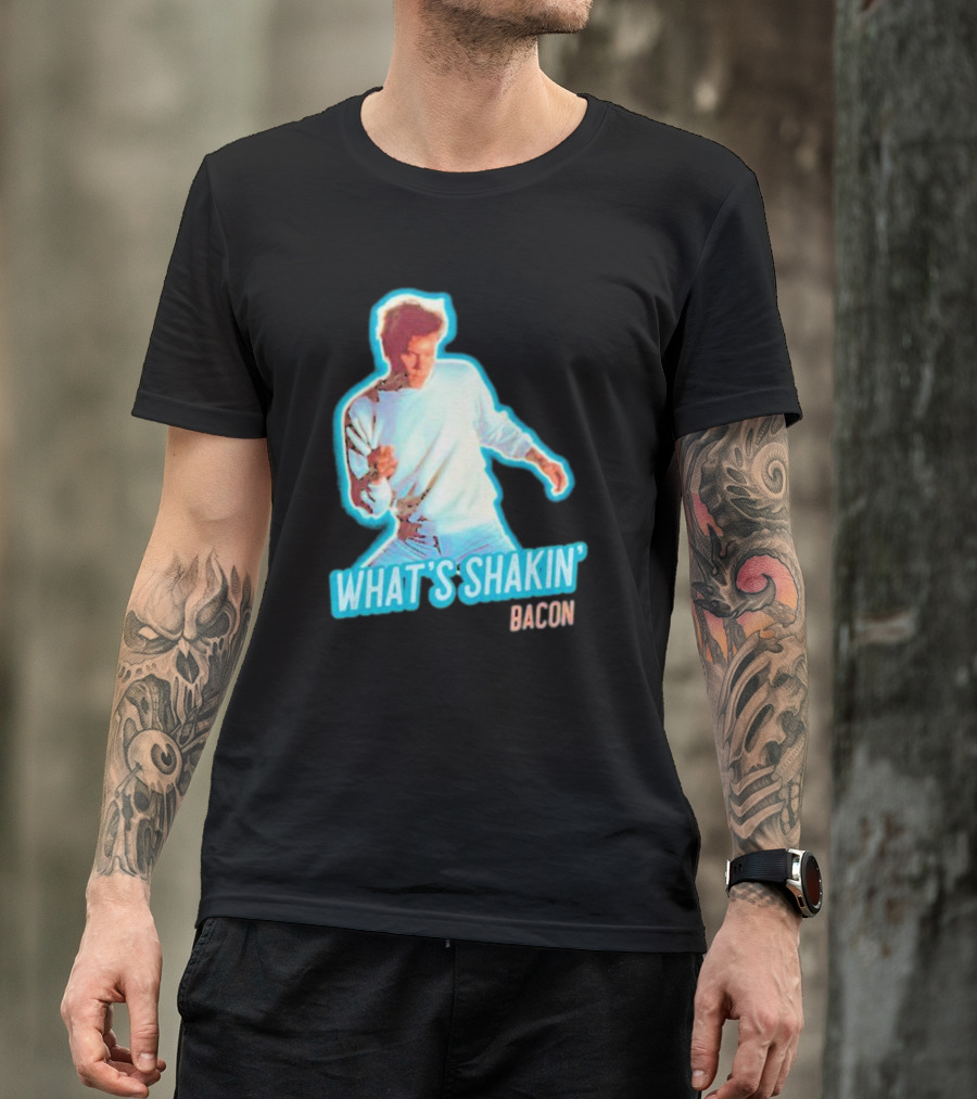 Footloose 40th Anniversary What’s Shakin’ Bacon Retro Dance T-Shirt