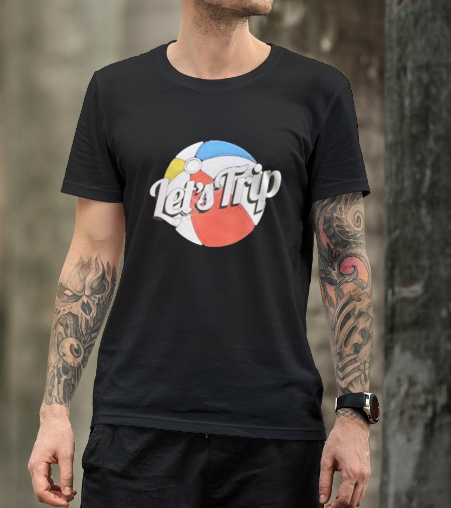 Sturniolo Let's Trip Vibrant Beach Ball T-Shirt