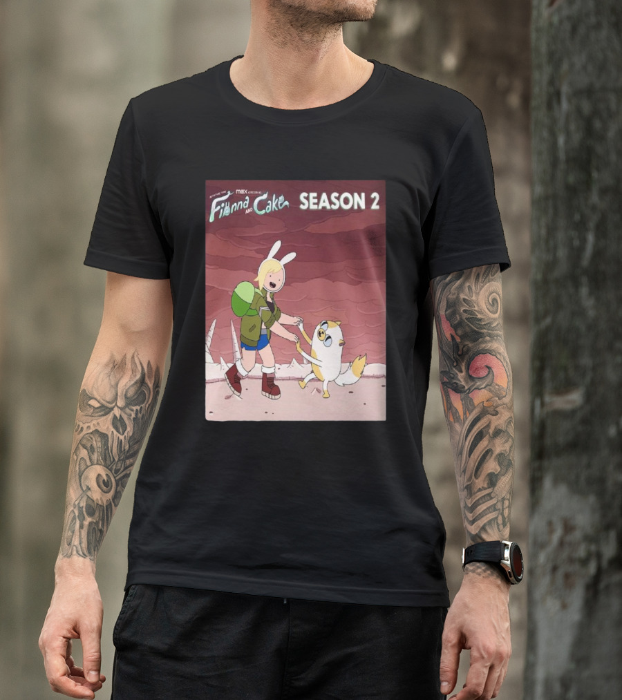Max Original Adventure Time Fionna And Cake Season 2 T-Shirt