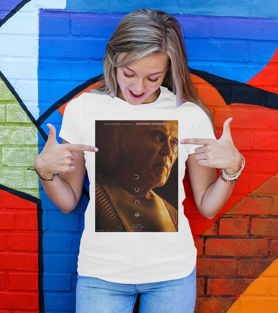 Christopher Walken As Emperor Shaddam IV In Dune Part Two T-Shirt
