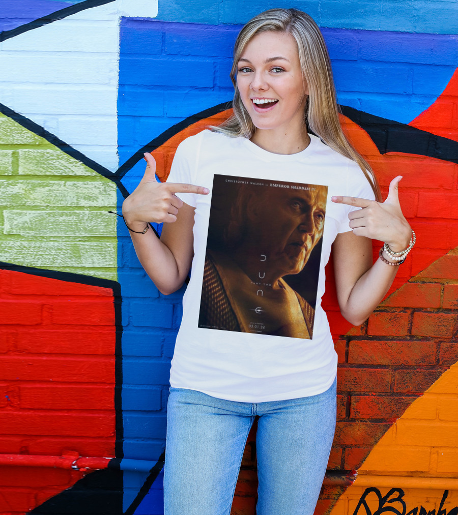 Christopher Walken As Emperor Shaddam IV In Dune Part Two T-Shirt