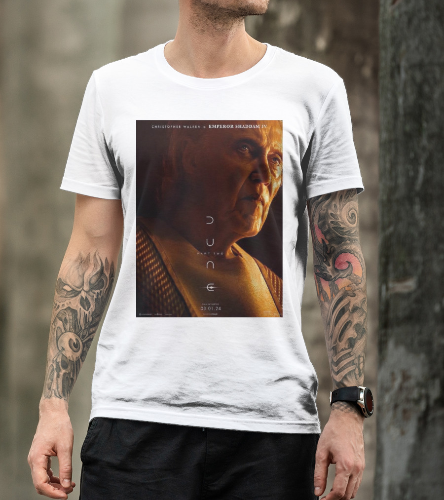 Christopher Walken As Emperor Shaddam IV In Dune Part Two T-Shirt