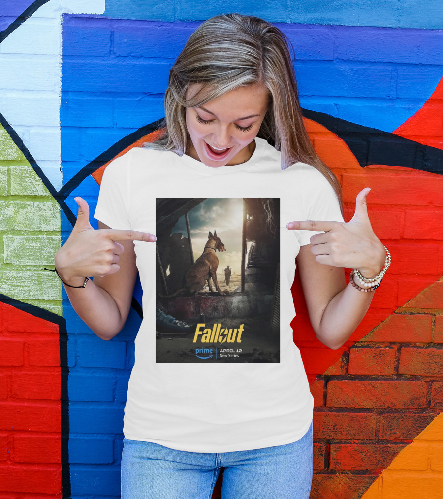 Fallout Prime April 12 New Series Dogmeat T-Shirt