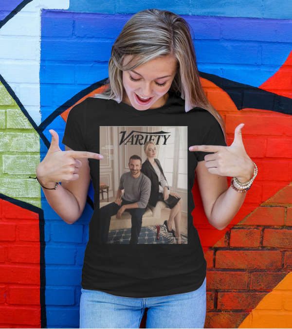 Variety Actors On Actors Emma Stone Bradley Cooper T-Shirt
