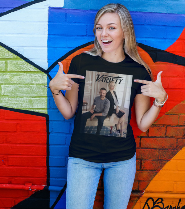 Variety Actors On Actors Emma Stone Bradley Cooper T-Shirt