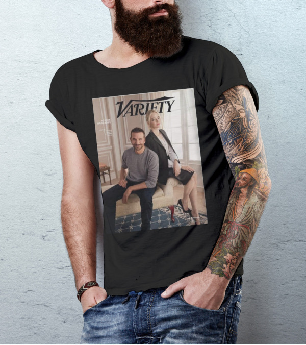 Variety Actors On Actors Emma Stone Bradley Cooper T-Shirt