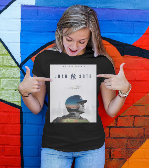 Juan Soto New York Yankees Vintage Merch Soto Yankees T-Shirt